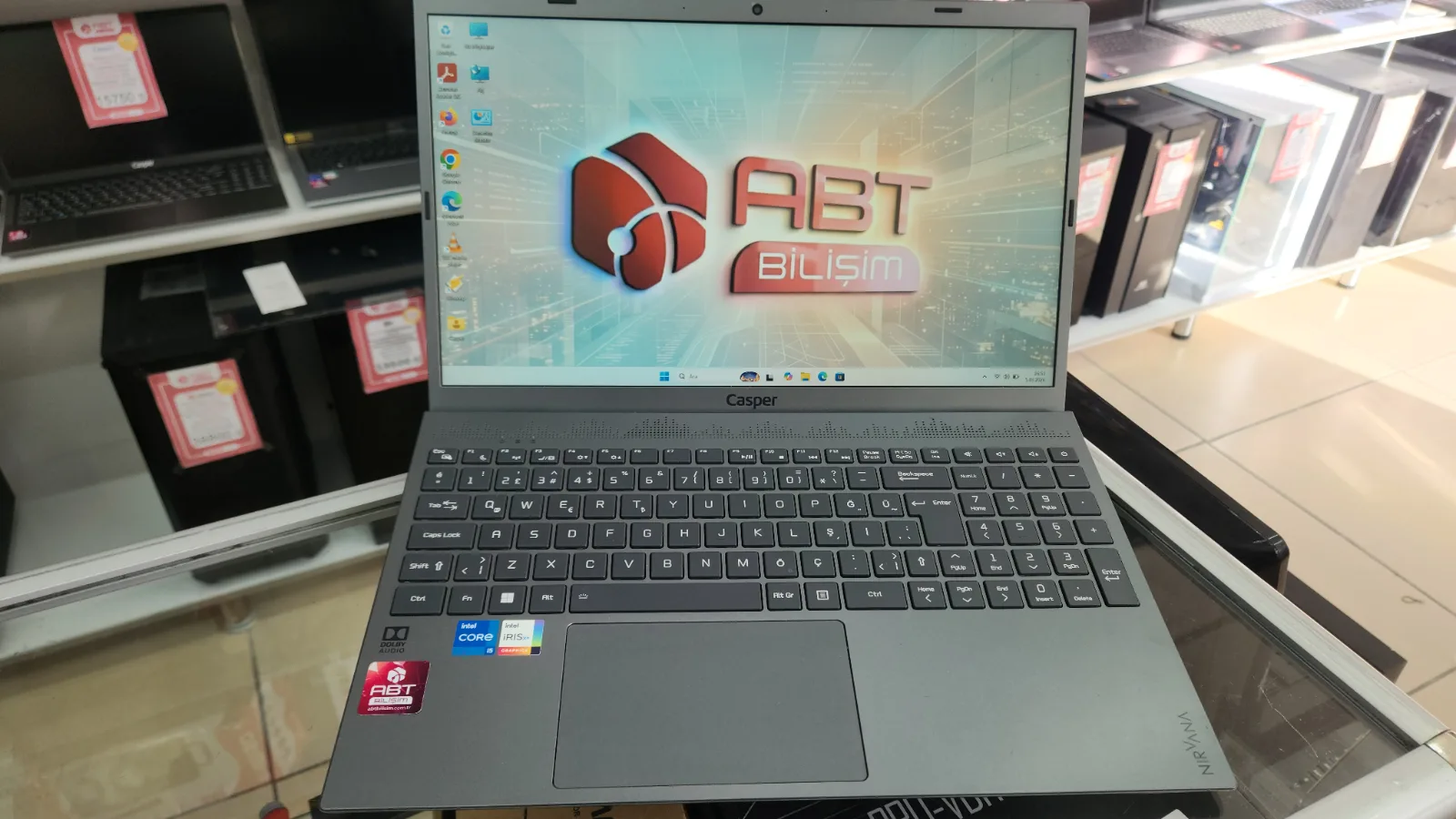 CASPER C550 | Intel Core i5-1235U | 8 GB | 512 GB M.2 | 15.6” Full HD