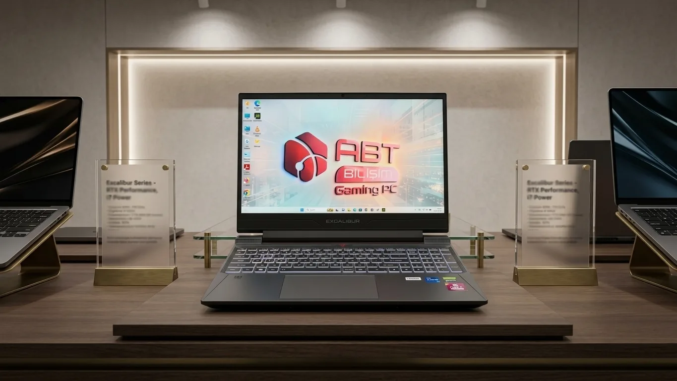 Casper Excalibur G870 Intel Core i7 12700H 64GB RAM 2TB SSD RTX 4060 15.6 inç FHD 144Hz