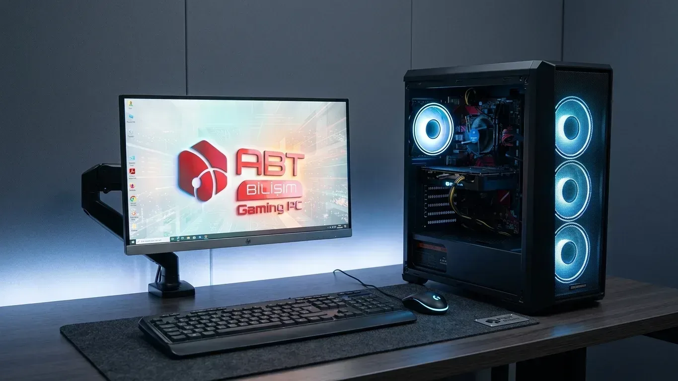 İkinci El i3-10100F 16GB DDR4 512GB SSD RX 6500 XT 4GB RGB Gaming Bilgisayar