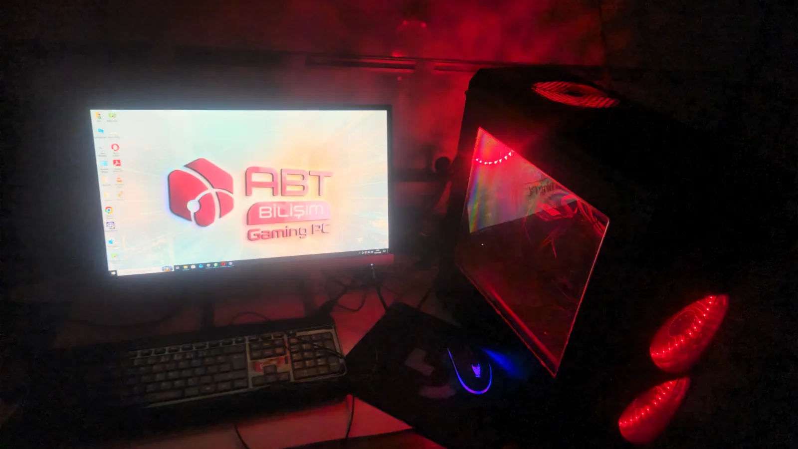 İkinci El i5-3470 16GB DDR3 240GB SSD+320GB HDD R5 220 2GB Işıklı Gaming Bilgisayar