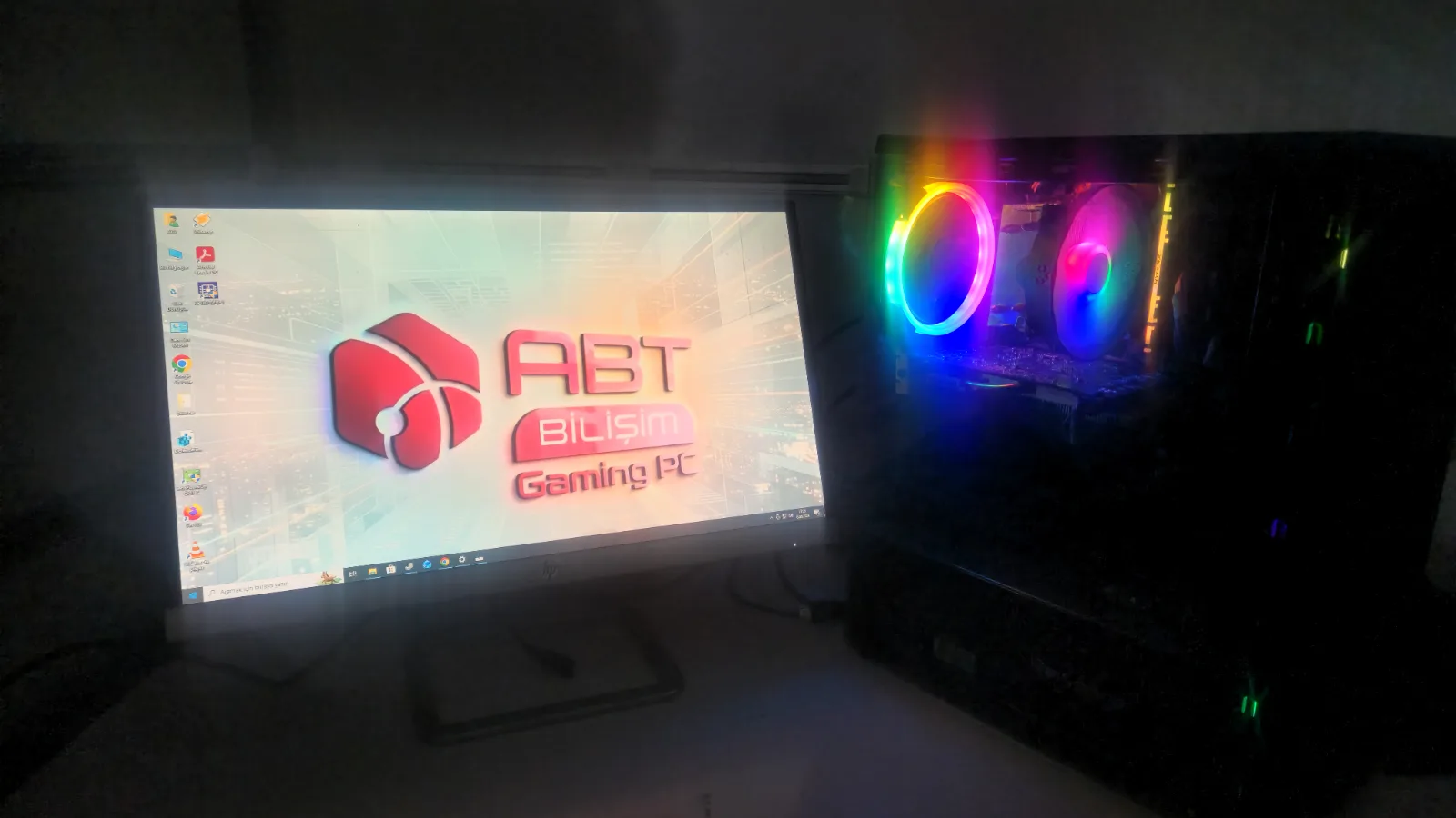 Intel i5 9600K | 8 GB DDR4 RGB | 512 GB SSD | RX 580 8 GB Gaming — fotoğraf 5