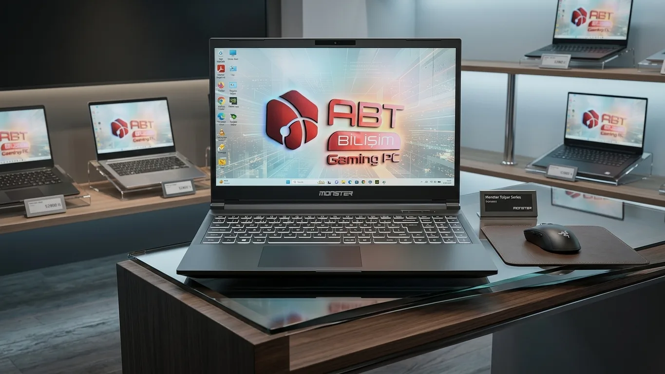 İkinci El Monster Abra A5 V20.4 i5-12450H 32GB RAM 1TB SSD RTX 4050 6GB 144Hz Oyuncu Bilgisayarı