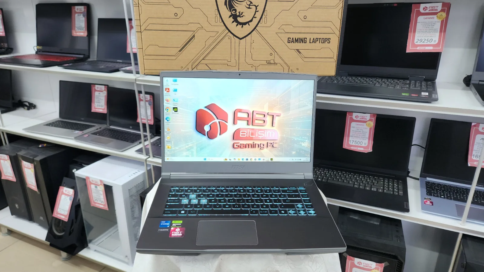 MSI Thin 15 (Intel Core i5-12450H / RTX 2050 / 8GB RAM / 512GB SSD) — fotoğraf 2