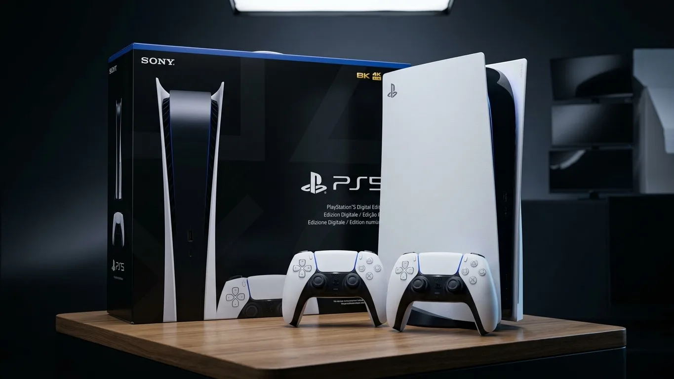PlayStation 5 Orijinal Çift Kol Kutu mevcut Oyun Konsolu