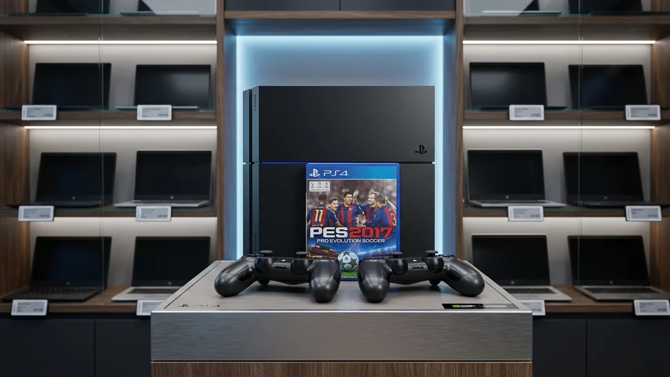 İkinci El PS4 1 TB Oyun Konsolu - Çift Kol - PES 2017 Hediyeli