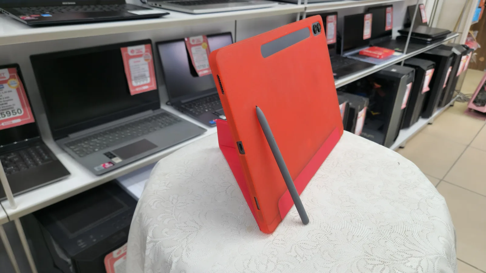 Samsung Galaxy Tab S9 FE+ 128 GB 8 GB RAM S Pen Kalem — fotoğraf 6