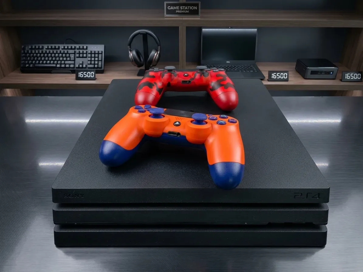 Sony Playstation 4 Pro 1 Tb Çift Kol + 9 Adet Oyun