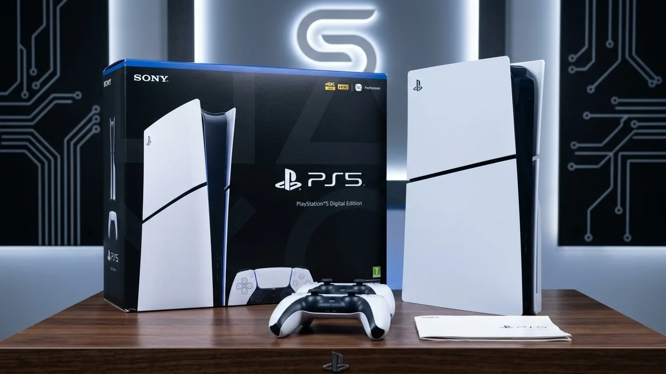 İkinci El Sony PlayStation 5 Slim Digital Edition 1 TB - 2 Kollu (CFI-2000)